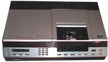 videorecorder geschiedenis Philips video 2000 video recorder